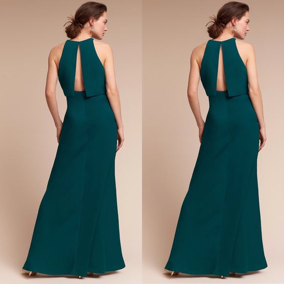 Anthropologie x BHLDN Jill Stuart Iva Crepe Dress - Picture 2 of 3